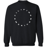 Filipino American Unisex Crewneck Pullover Sweatshirt